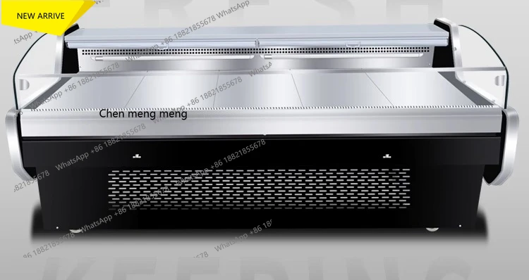 

M138 Коммерческий супермаркет Шкаф для хранения свежих продуктов Морозильная камера для говядины и баранины с воздушным охлаждением Шкаф для свежего охлаждения с прямым охлаждением