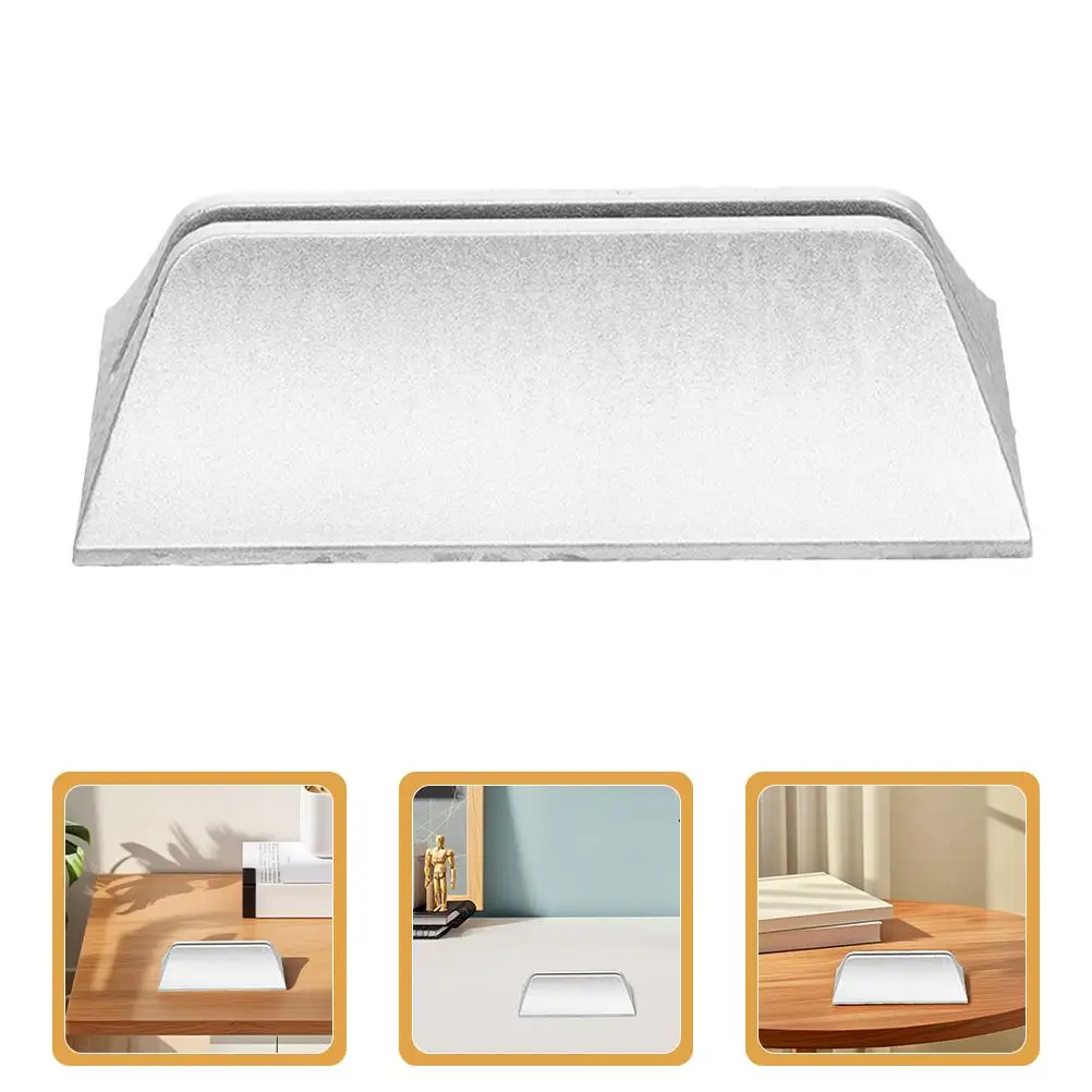 Pince de séparation pour écran de bureau, 8 pièces, pince de séparation pour panneau de séparation de bureau, Support de confidentialité en plastique pour étagère