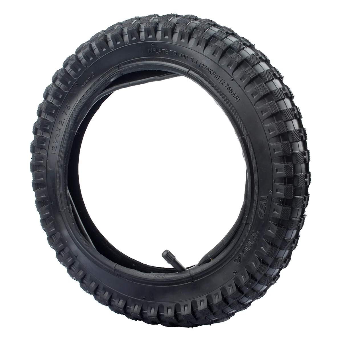 Motorcycle Bike 12 1/2X2.75 Tire Inner+Outer Tire for 47Cc 49Cc Dirt Pit Bike Motorcycle