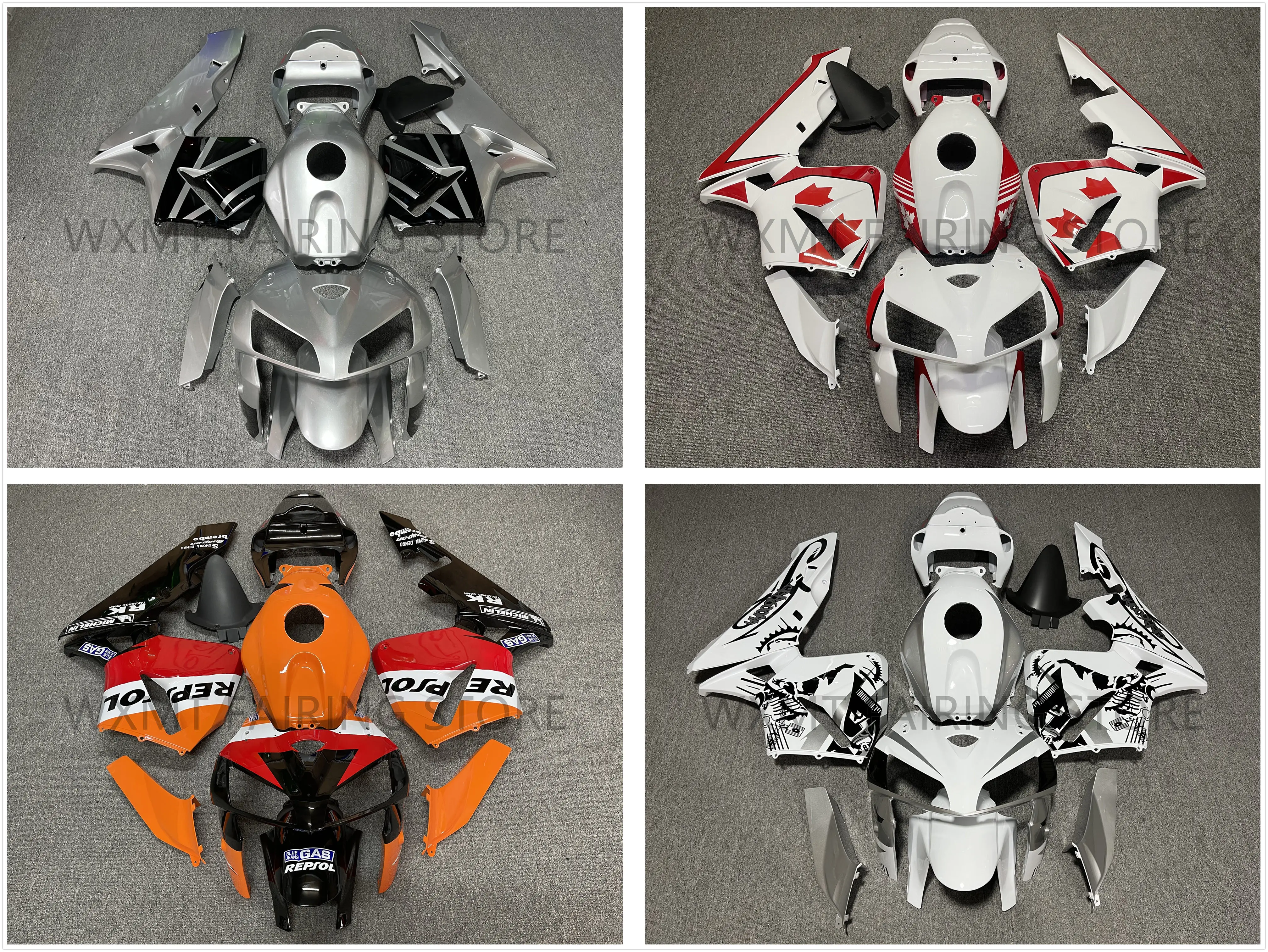 

New ABS Motorcycle Whole Injection Fairings Kit for CBR600RR F5 2005 2006 CBR600 RR CBR 600RR 05 06 Bodywork full fairing kits