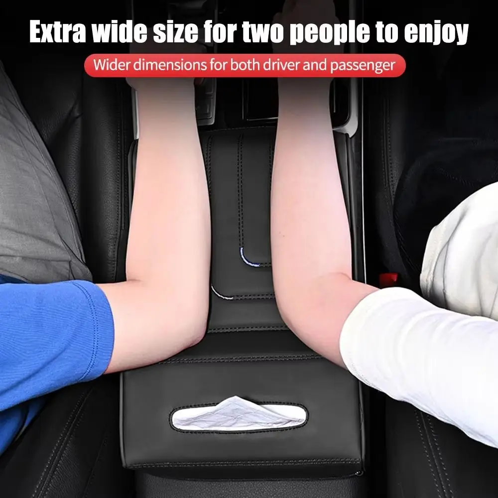 Lengthening Car Center Armrest Box Pad Thicken Wear-resistant Auto Protection Pad Cover Anti Fouling Durable