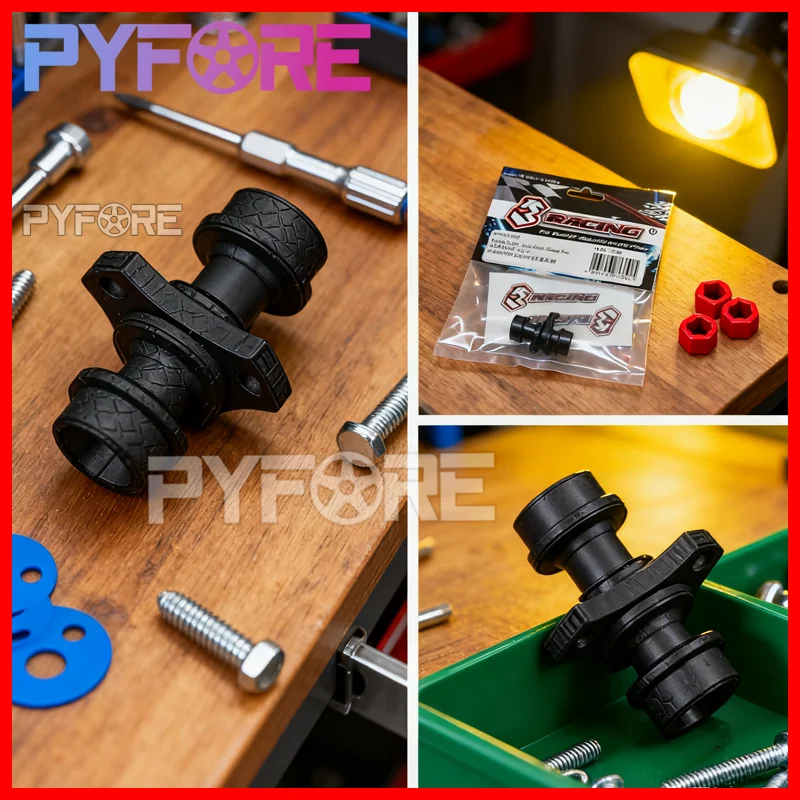 

3Racing SAK-C102 Front Straight Shaft Body - Metal Original Parts for CERO SPORT 1/10 RC Touring Car