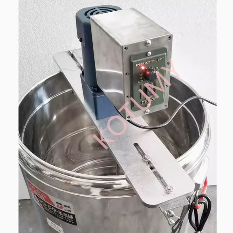 220V Electric Air Agitator Round Drums Mixer Machine 40L 60L 80L Barrel Drum Stirrer With Support Hanger