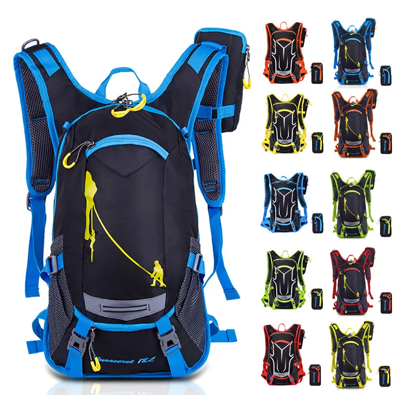 

Cycling Backpack for Men Women, Large Capacity Bike Backpack Outdoor Hiking Rucksack for Travel Camping