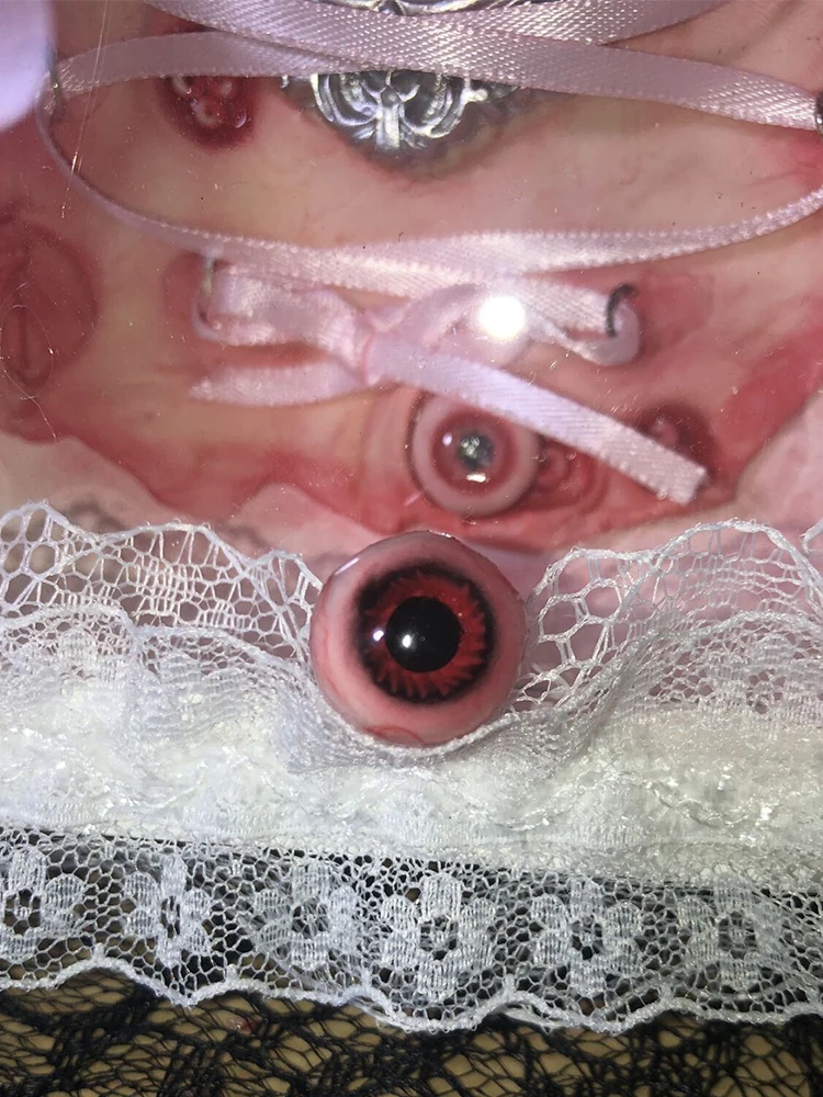 2024 New Eyeball Stud New Gothic Style Men's And Women's Jewelry Party Gift