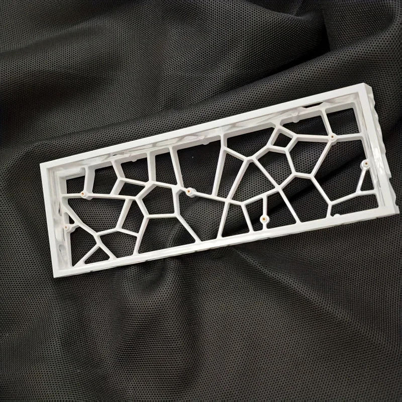 

RT60 hollow PC keyboard shell compatible with gh60 magnetic switches (wooting/RAKKA), solid white color.