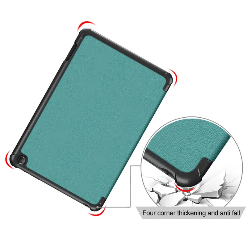 For All-New Fire 7 Fire7 2022 Case Folding Stand Magnetic Hard PC Back Cover for Amazon Fire 7 2022 Tablet Case 12th Generation