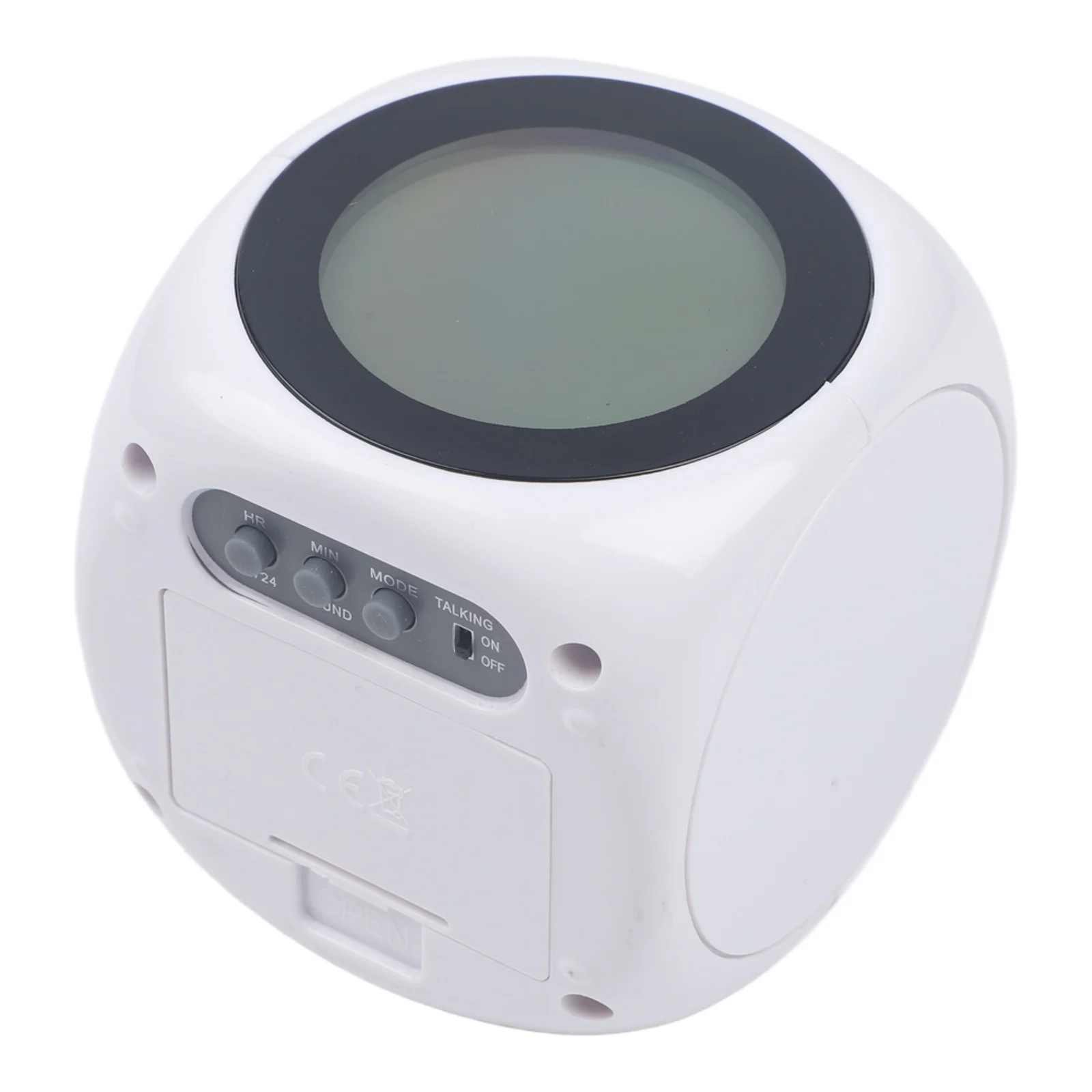Customizable Projection Alarm Clock with Voice Temperature Reporting and User Friendly Click Switch for Convenience