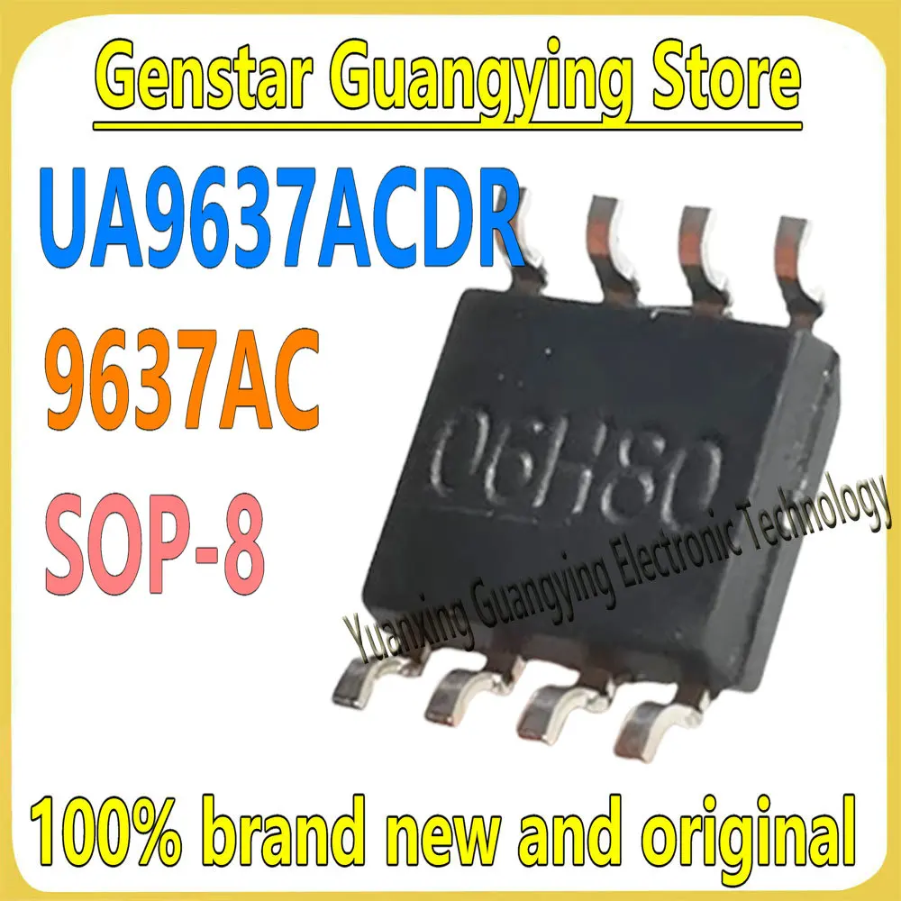 (1 piece) UA9637ACDR UA9637AC 9637AC SOP-8 Dual-Channel Differential Line Driver Chip IC 100% Brand New Original