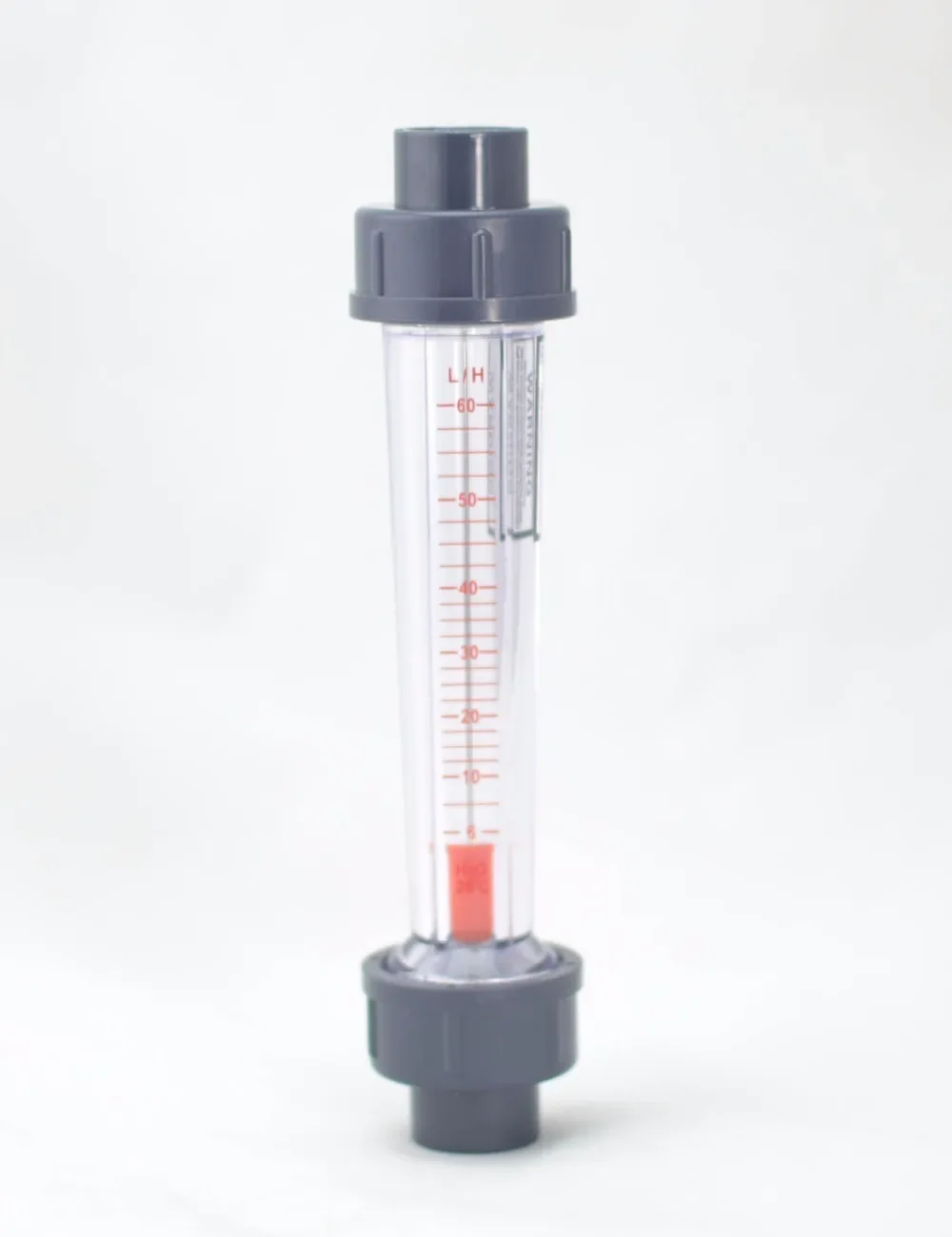 LZS-15 6 to 60L/H ~ 1000L/H Pipeline water rotameter LZS flow meter