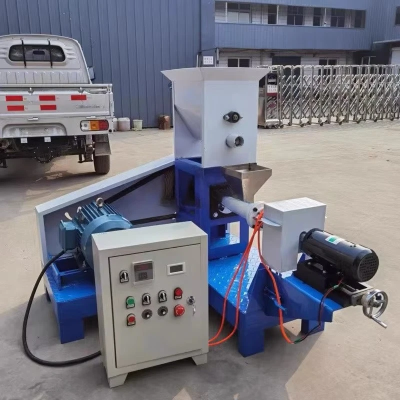 آلة تجهيز أعلاف الحيوانات الأليفة آلة بثق أغذية الحيوانات الأليفة الأوتوماتيكية آلة تصنيع أغذية الكلاب الجافة #2