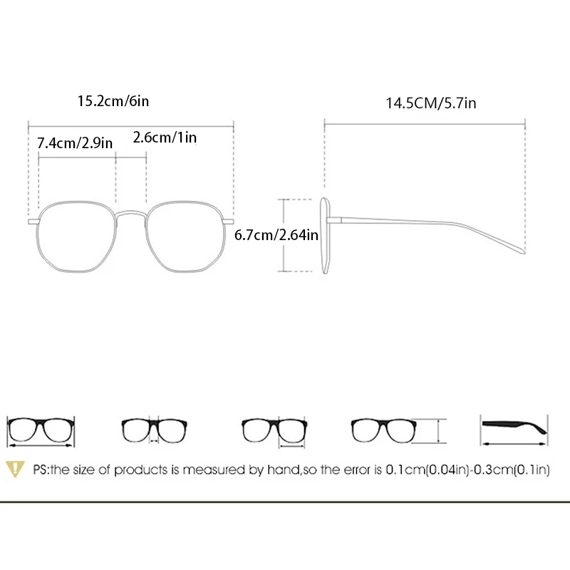 Rimless Butterfly Fashion Sunglasses — product information 3