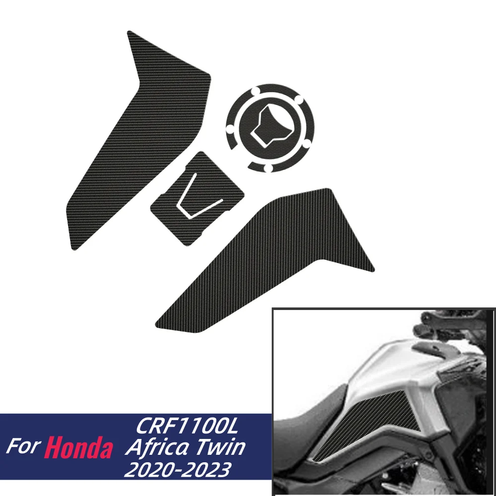 

CRF1100L Tank Traction Side Pad Gas Fuel Knee Grip Decal For Honda CRF 1100L Africa Twin 2020-2023 Motorcycle Sticker Accessorie