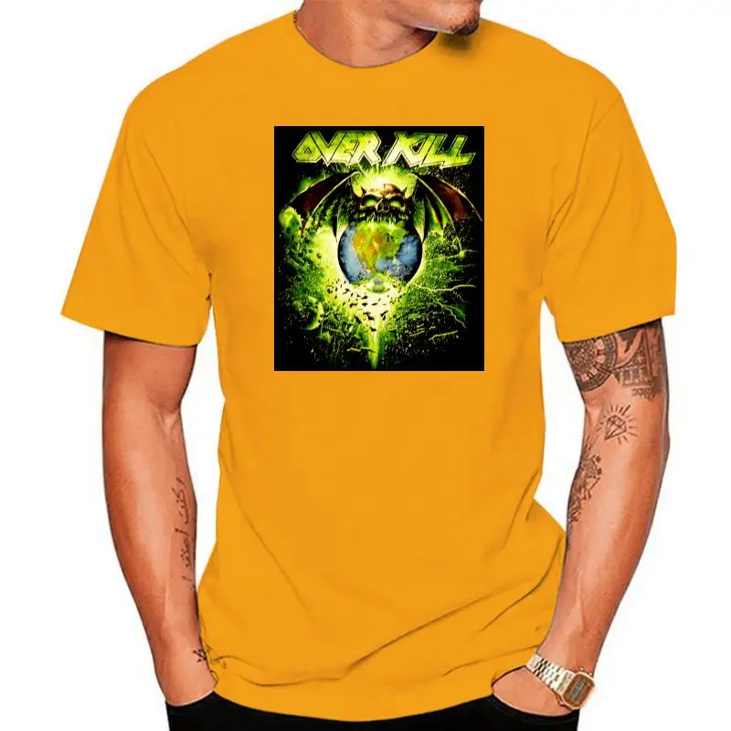 Overkill Mens Albuquerque T Shirt Small Black