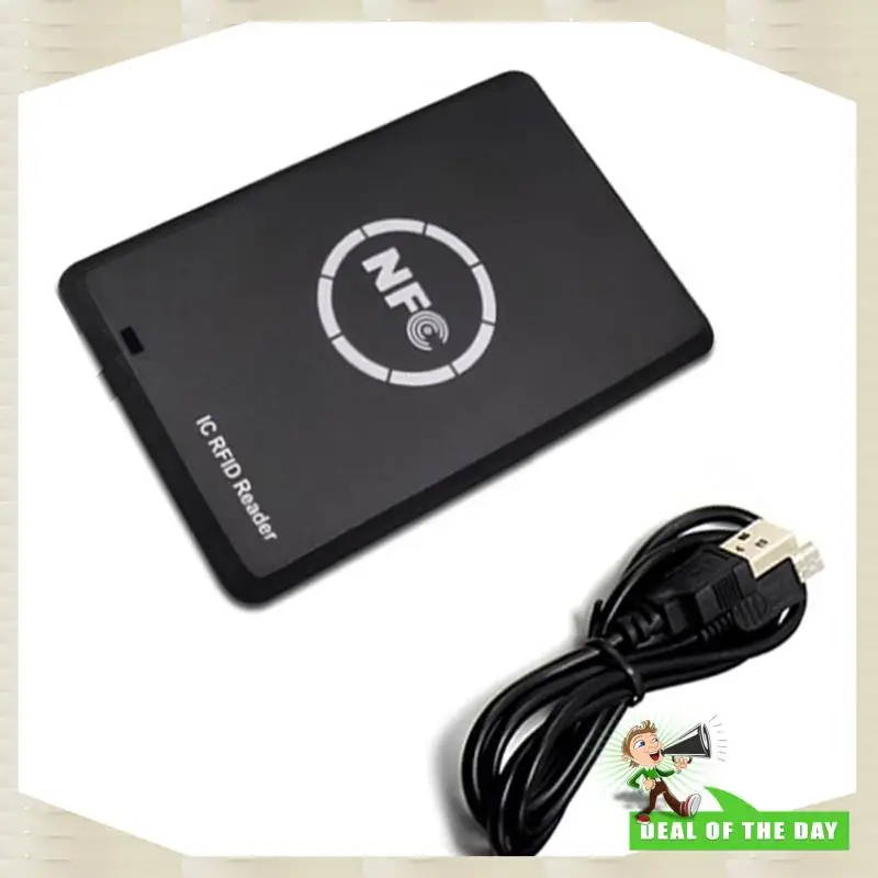 

24-Hour Delivery IC RFID Card Reader RFID Copier Duplicator NFC Smart Card Reader Writer 13.56Mhz Encrypted Programmer