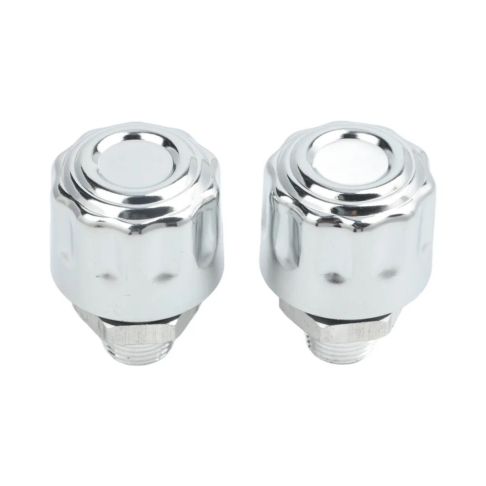 2pcs NPT threaded breather cap reducer for gear oil tank filter designed for industrial hydraulic and diesel tanks
