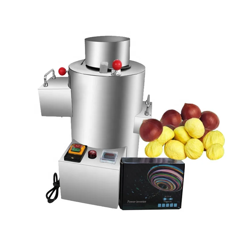 Factory Price Electric Chestnut Peeling Machine Chestnut Sheller Chestnut Peeler