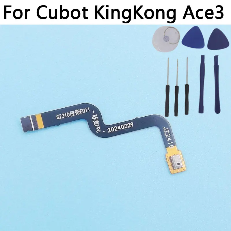

Микрофон Cubot KingKong ACE3, новый оригинальный модуль, гибкий микрофонный кабель FPC для смартфона CUBOT KingKong ACE 3,