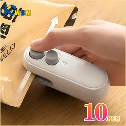 Portable Mini Sealer 2 in 1 Heat Sealer For Snacks Home use rechargeable sealer Vacuum Sealer Snacks plastic bag heat sealer