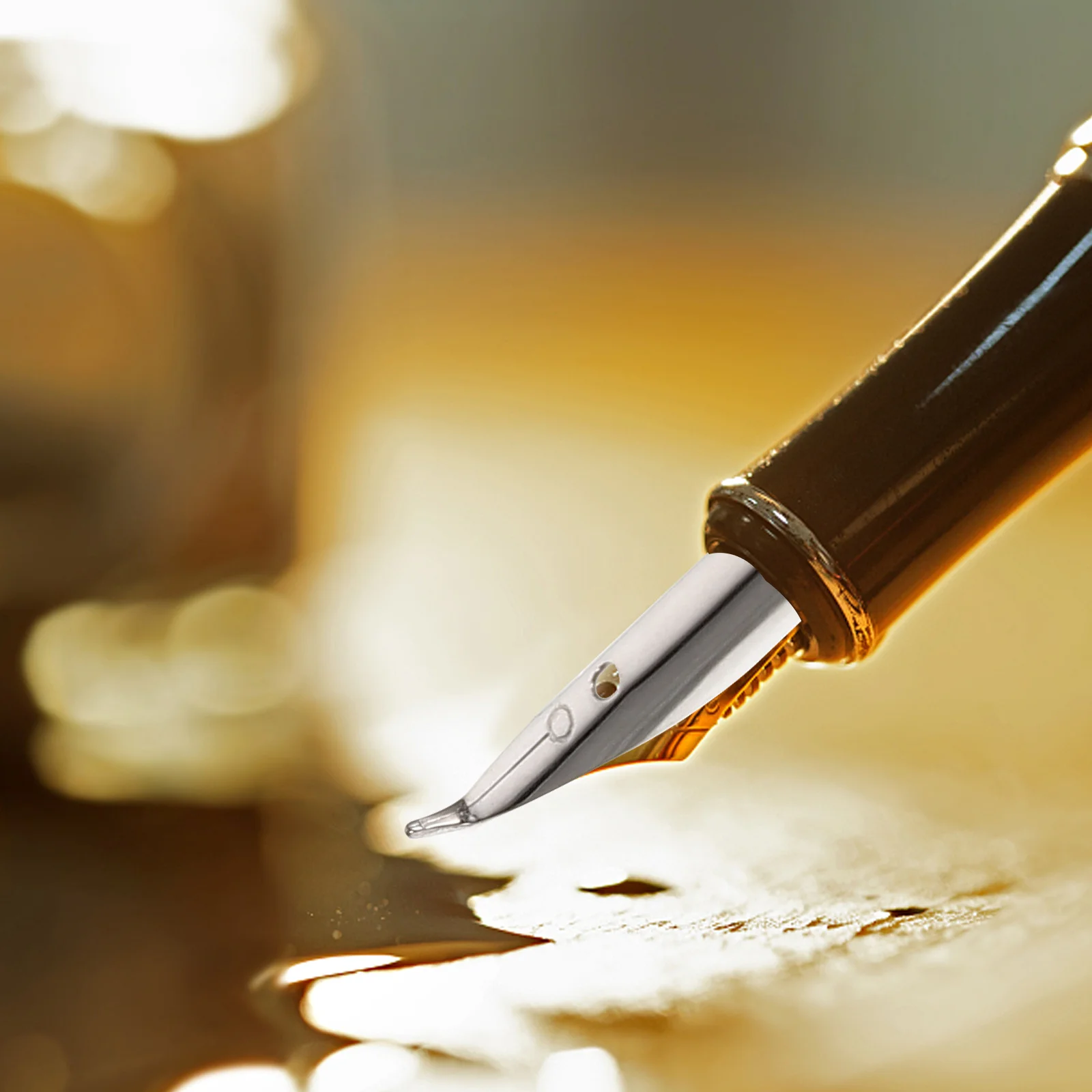 

20Pcs Fountain Pen Nibs Replacement Metal Smooth Writing Calligraphy Supplies Metal Pen Nib Nibs for Pens