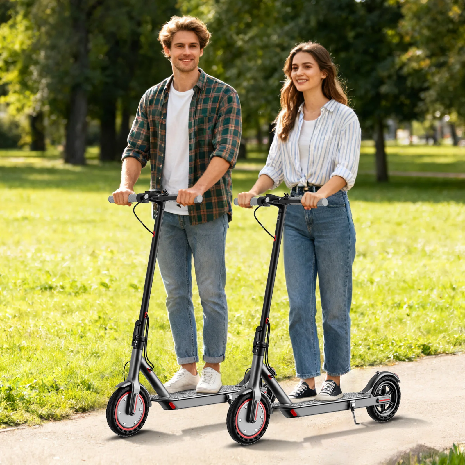 AOVOPRO T1/SPGO Elektrische Scooter 2026 Nieuw Ontwerp 8-28KM Super Bereik Opvouwbare Elektrische Scooter met Dubbele Rem 8,5 Inch Anti-slip Banden E-scooter