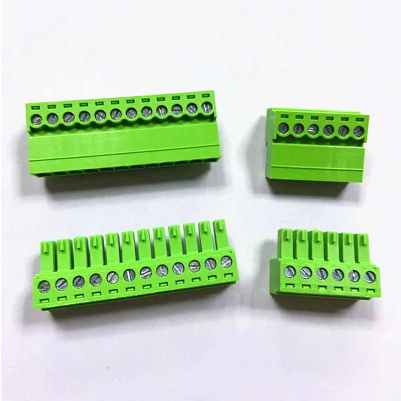 10sets Solderless aerial docking K15EDGRK-3.81MM male and female pluggable terminal block 2EDG3.81mm terminal 2P-24P