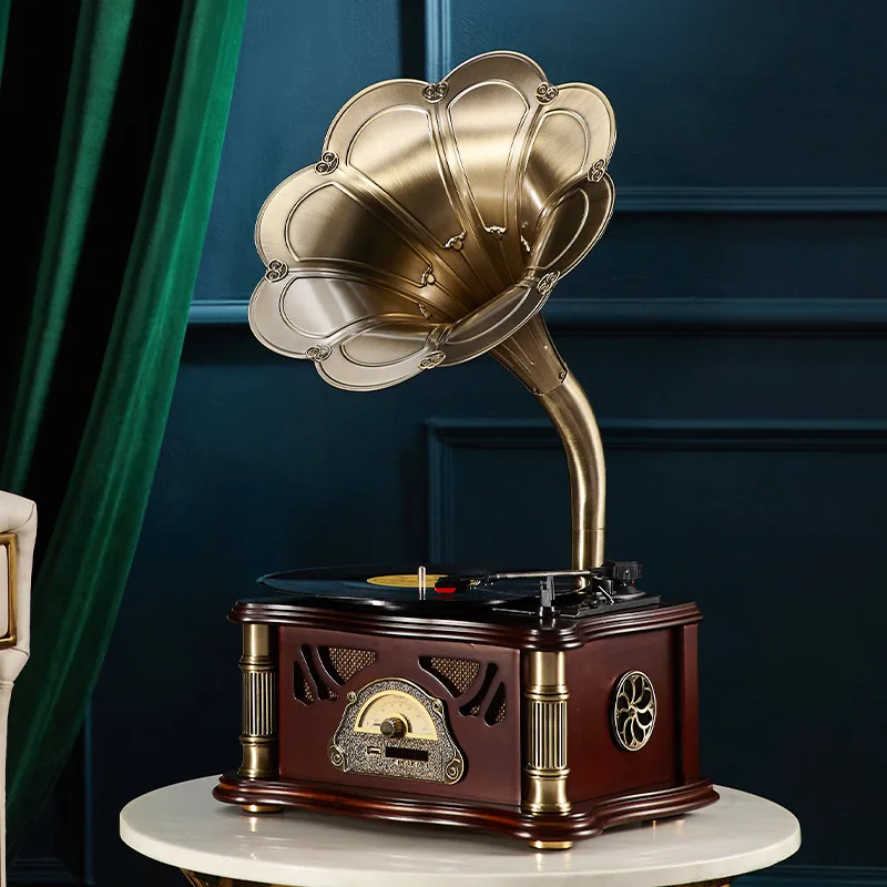 SP1897 [Originele Klassiek] Desktop Retro Fonograaf Bluetooth Audio