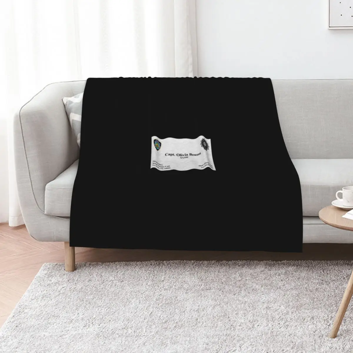 

Captain Olivia Benson Sticker Throw Blanket Luxury Brand Blankets Sofas Of Decoration Comforter Beach Blankets