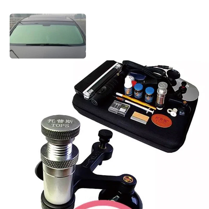 

Professional Windshield Repair Restoration Tool Car Glass Repair Kit