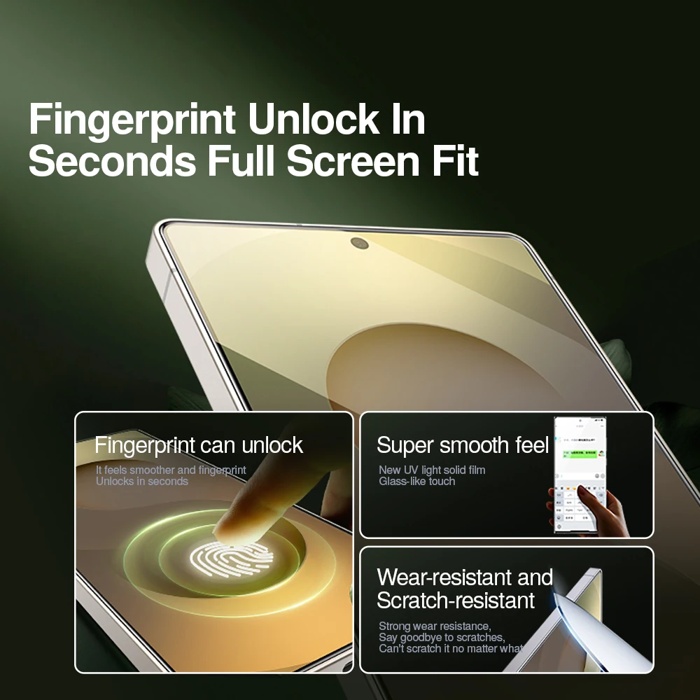 SmartDevil AR المضادة للانعكاس الأشعة فوق البنفسجية ضوء حامي الشاشة لسامسونج S25 الترا S24 زائد HD الغراء الكامل الصلبة فيلم ل S23 S22