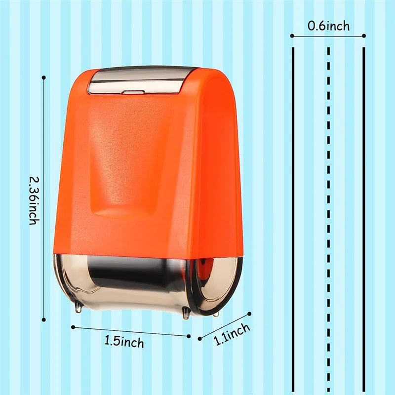 VO-3 Pieces Dashed Handwriting Lines Practice Roller Stamp Self Inking Line Rolling Stamps