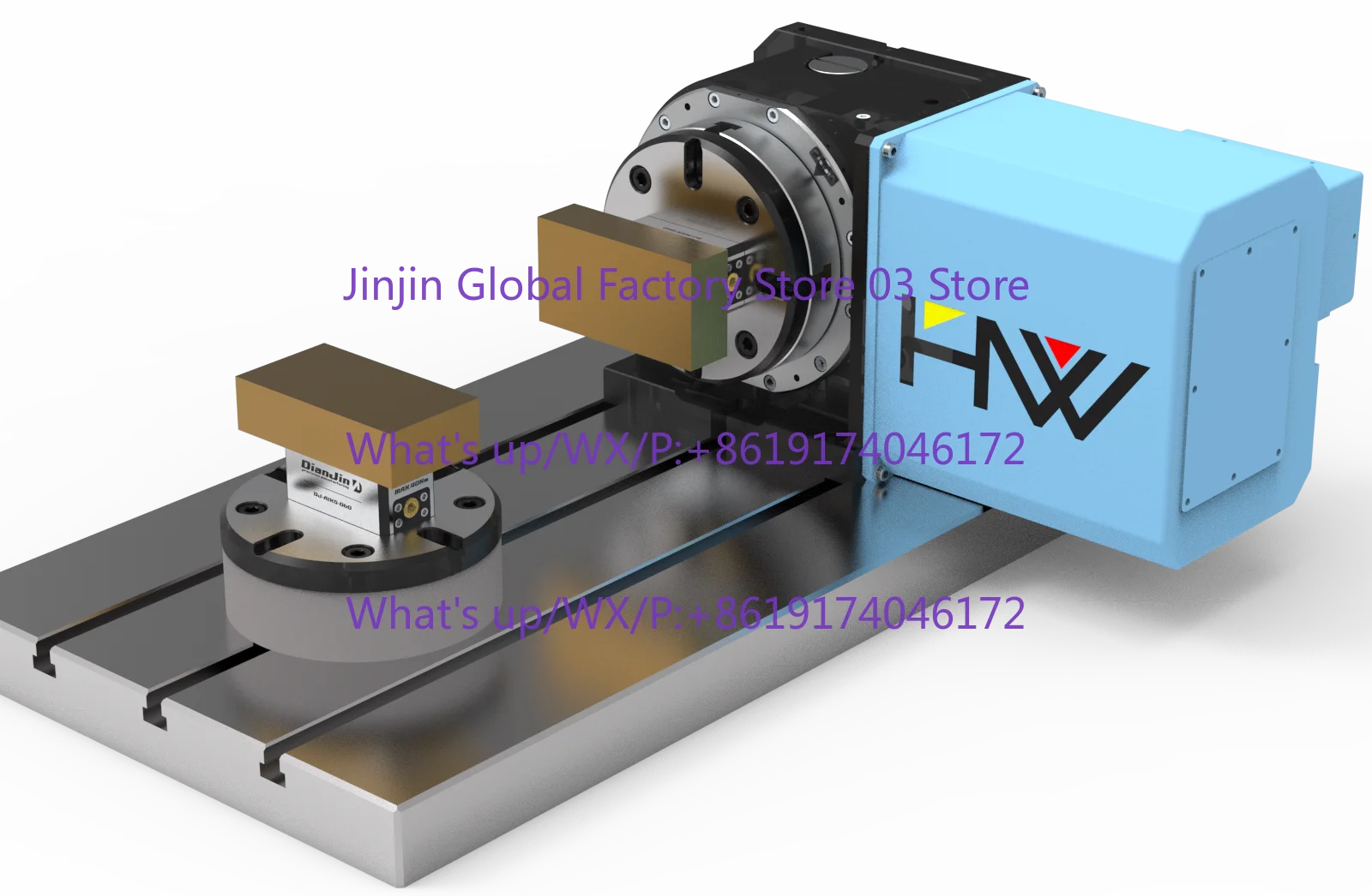 CNC four or five axis zero point quick change plate fixture five axis machining center heightened base quick fixture