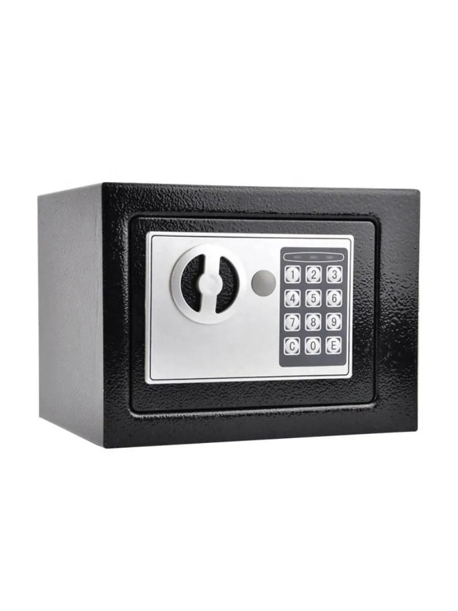 Digital Safe Box Safety Money Gun Electronic Lock Safe Fireproof Safes for Home Strongbox Small Cash Security Lockable Storage