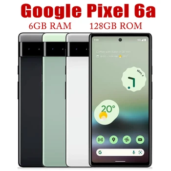 Orijinal Unlocked Google piksel 6A Smartphone 6GB RAM 128GB ROM mobil 6.1 