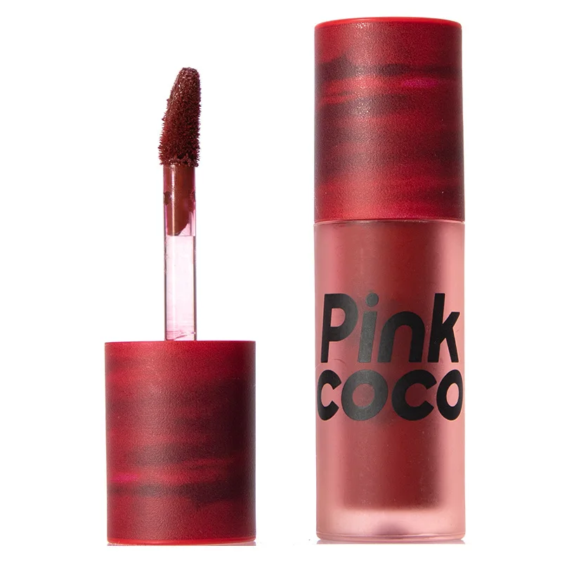 ماتي موس أحمر الشفاه الشفاه الطين مقاوم للماء دائم سموكي عارية الأرجواني المنصهر الأحمر والبني الشفاه تينت ماكياج سهل التطبيق ملمع الشفاه