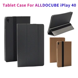 Tablet Case For ALLDOCUBE Iplay40 Tablet 10.4 Inch PU Leather Case Flip Case Cover For CUBE Iplay 40