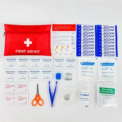 First Aid Kits 13Pcs Survival Gear Home Travel Size Small Emergency Kit Tactical Hiking Camping Essentials Backpack Sports Offic