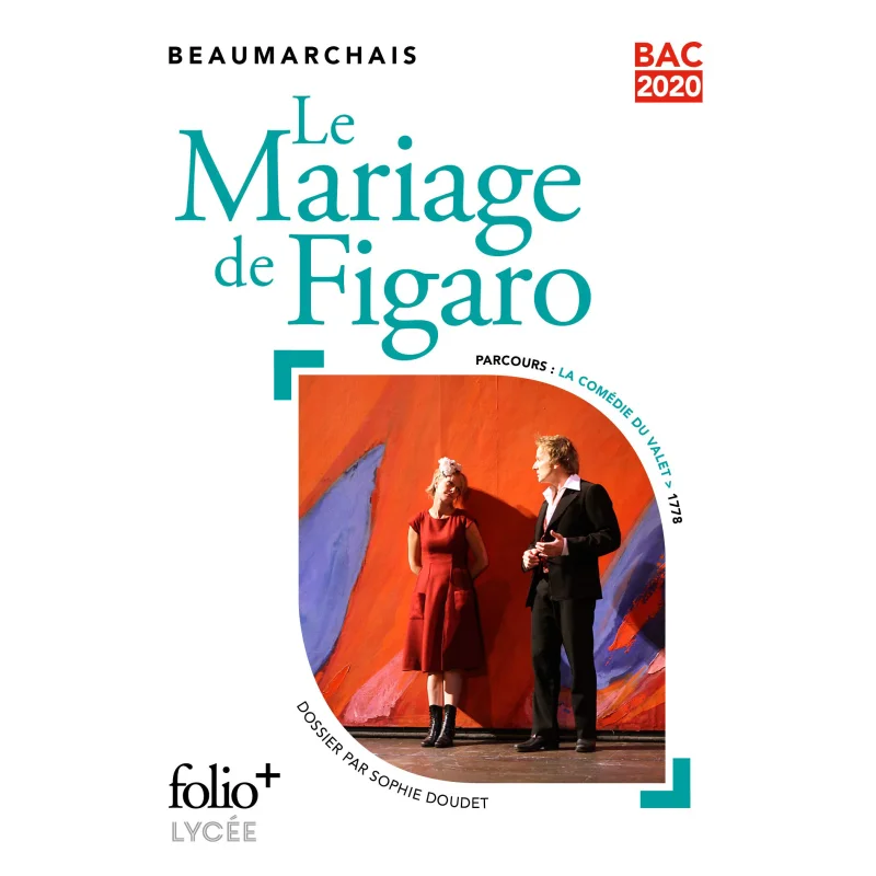 

BAC 2020Le Mariage De Figaro Beaumarchais FOLIO 9782072858901 Book