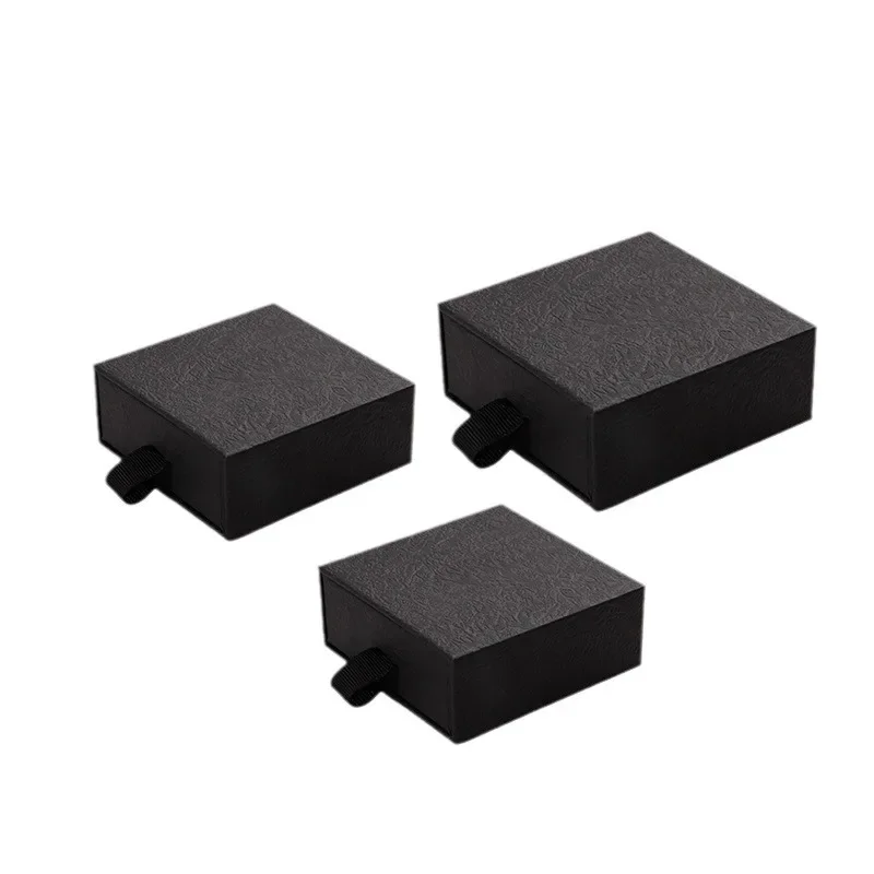 12/24pcs Carton Drawer Jewelry Boxes Earrings Rings Jewelry Packaging Case Necklace Bracelet Paper Jewellery Storage Organizer view 5