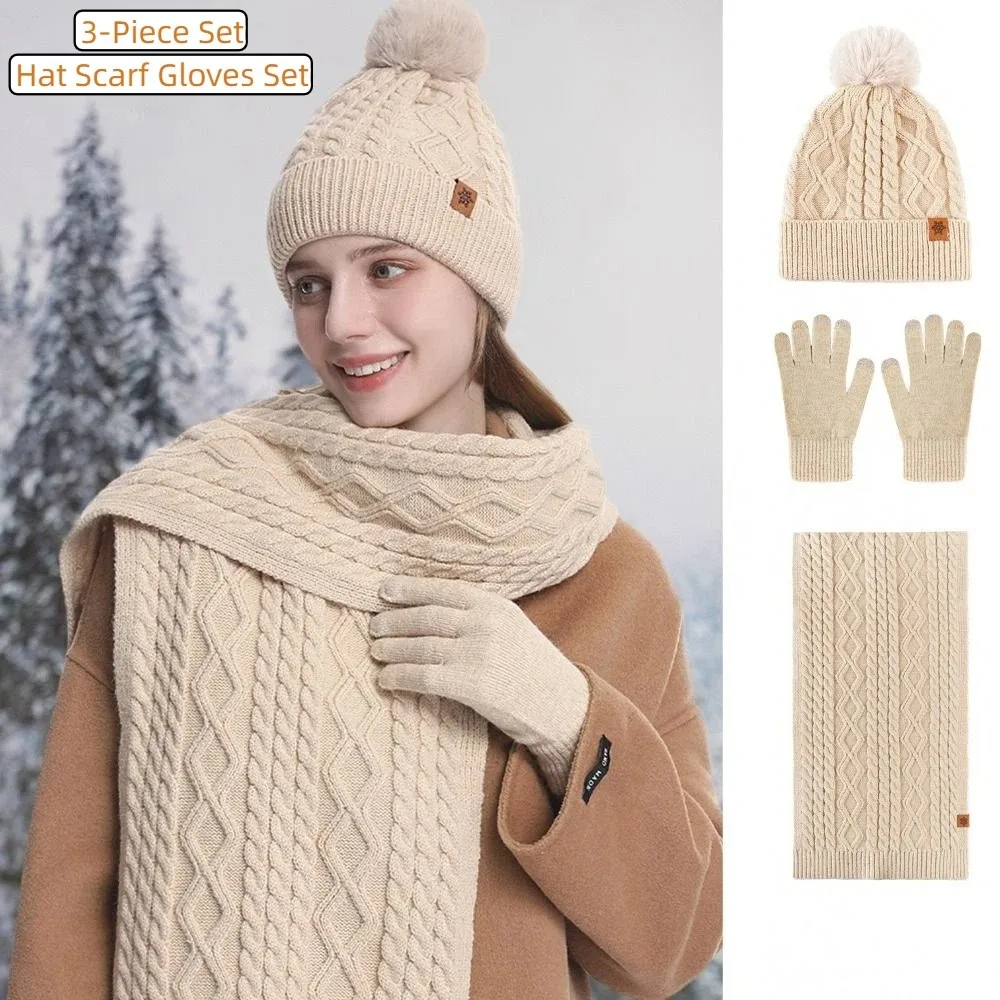 ensemble-3-pieces-cache-cou-bonnet-echarpe-et-gants-–-bonnet-thermique-torsade-d'hiver-bonnet-tricote-simple-pour-ecran-tactile-ideal-pour-le-ski
