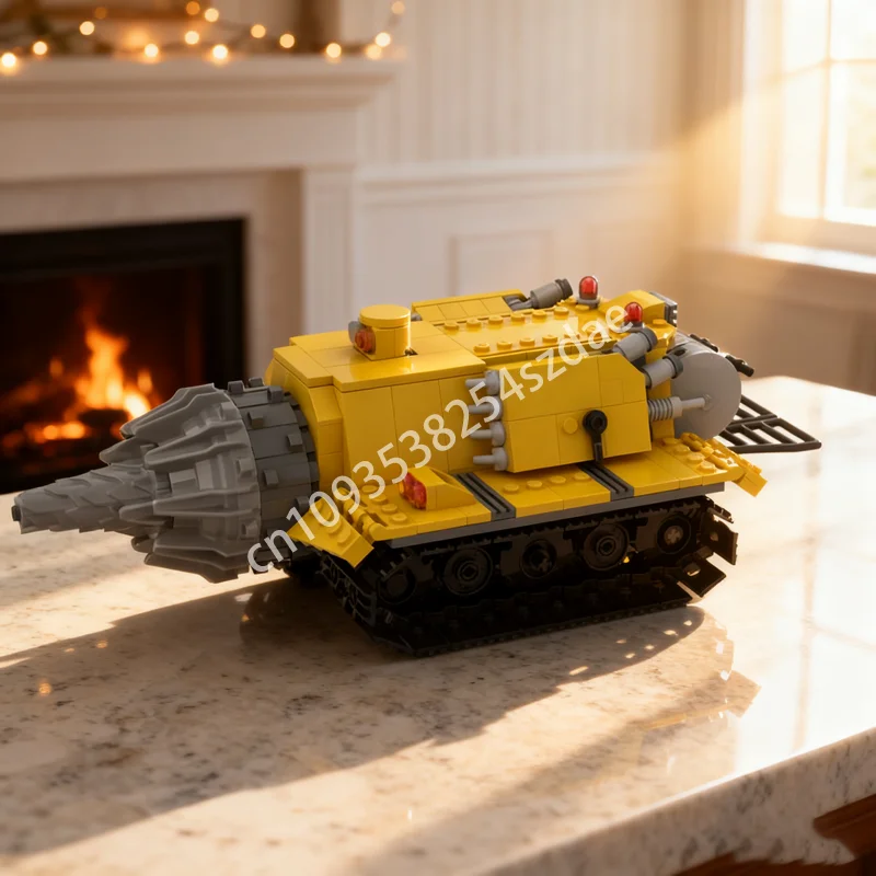 

408pcs MOC Doretta The Drilldozer Gamesed Model Building Blocks Construction Assemble Christmas Gift Creative Toy Brick Kids