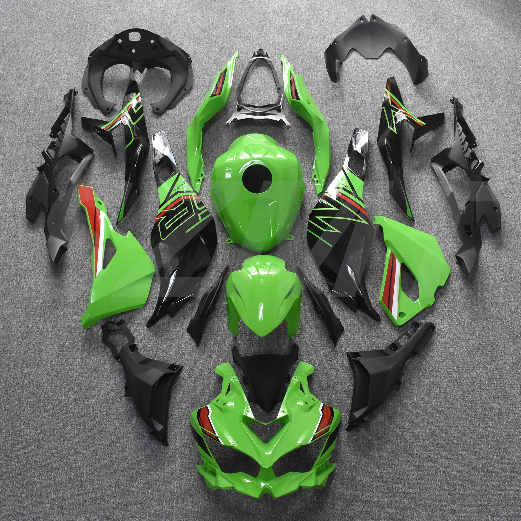 New ABS Plastic Shell Motorcycle Fairing Kits Fit For KAWASAKI Ninja ZX25R 2019 2020 2021 2022 2023 ZX-25R Hight Quality