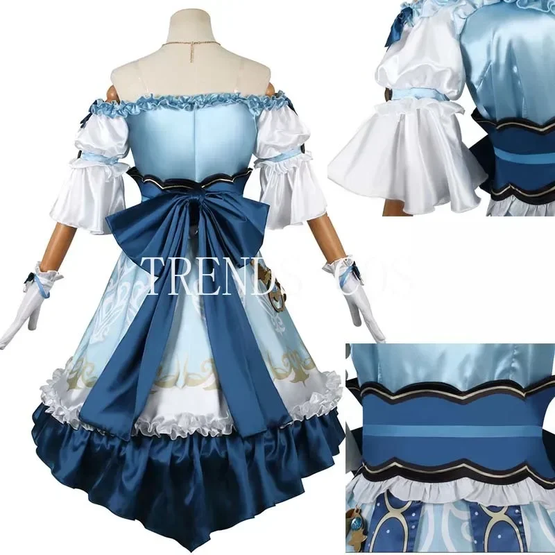 Nilou cosplay traje lolita meninas diariamente nilou empregada nilou vestido diário para comic con nilu lolita vestido