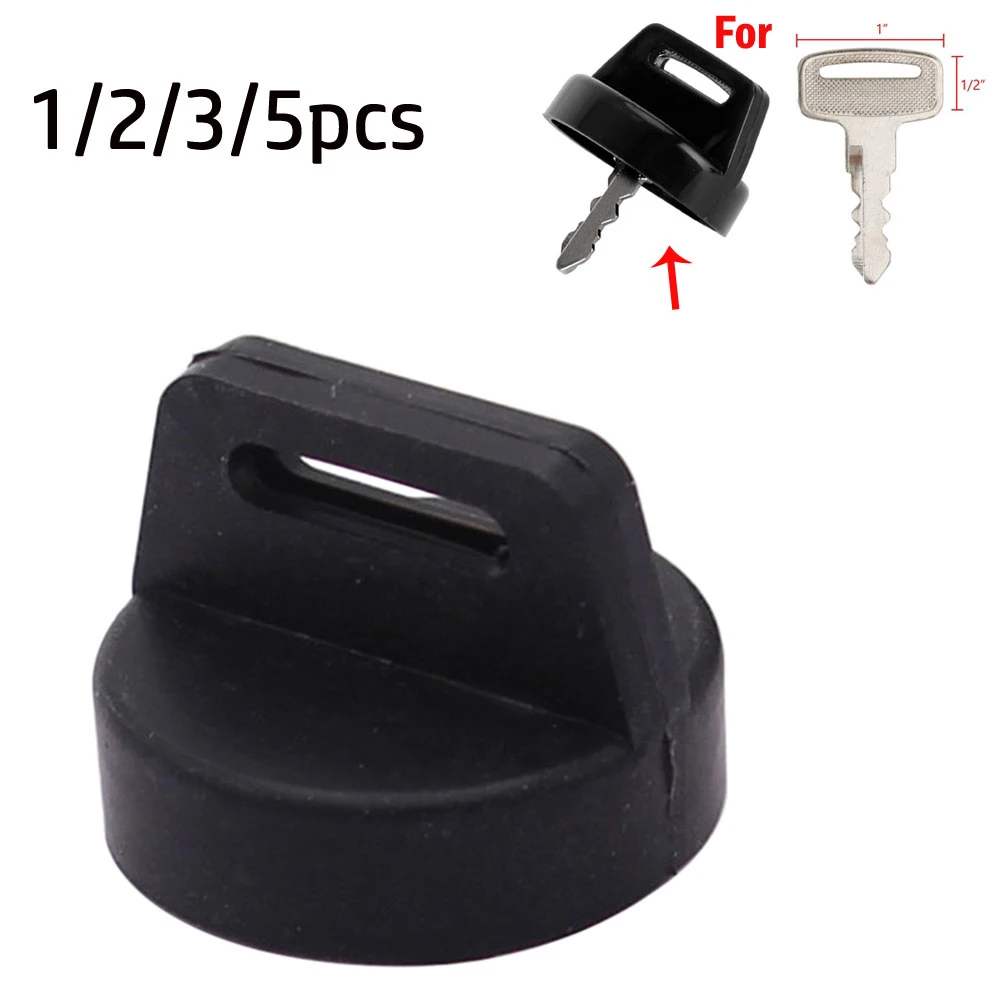 1/2/3/5pcs Key Switch Cover For Polaris For 400 500 570 800  Car Ignition Key Protective Case Dust Cap With Nut