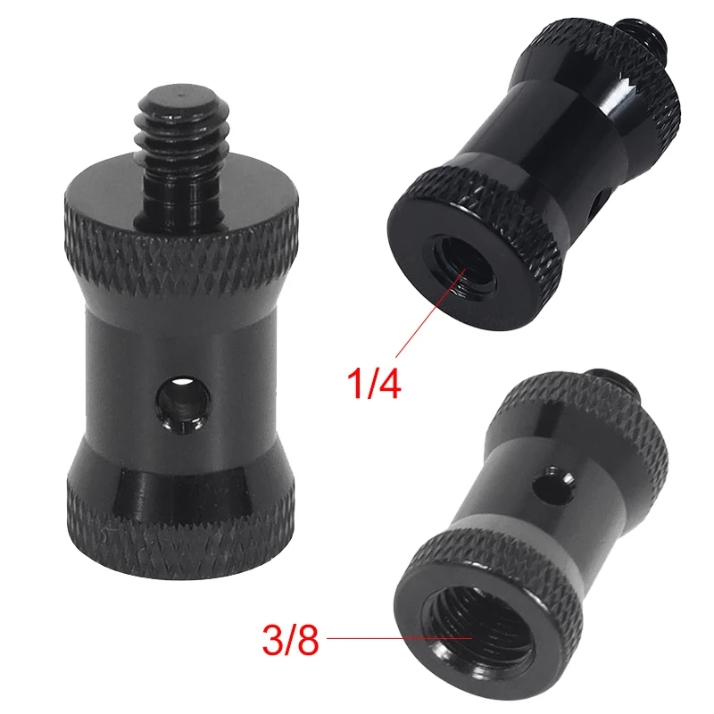 FEICHAO baut kamera sekrup Pria Wanita, 1/4 hingga 3/8 M5 M6 M8 M10 untuk Tripod Monopod adaptor dudukan Aksesori Studio foto