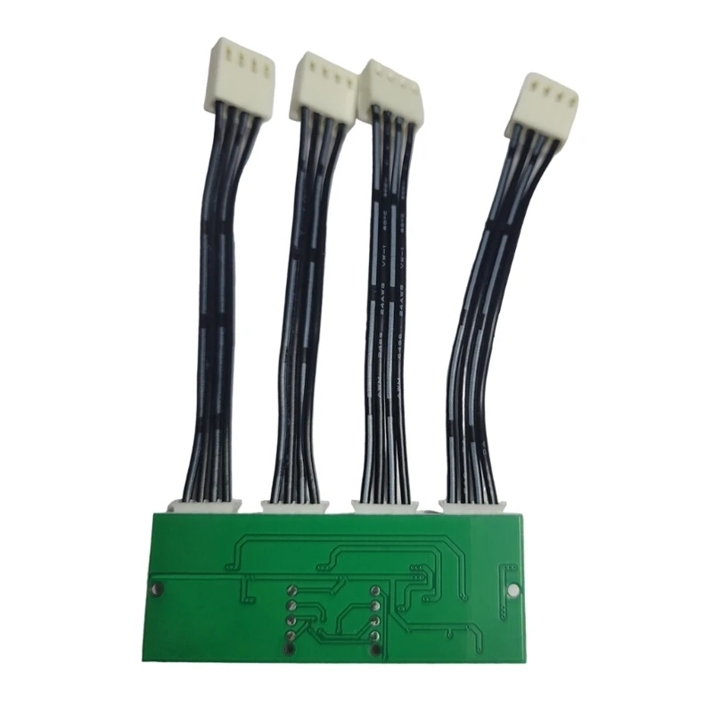 Emulador ventilador avançado controlador velocidade ventilador resfriamento 4 1 4 pinos para computadores