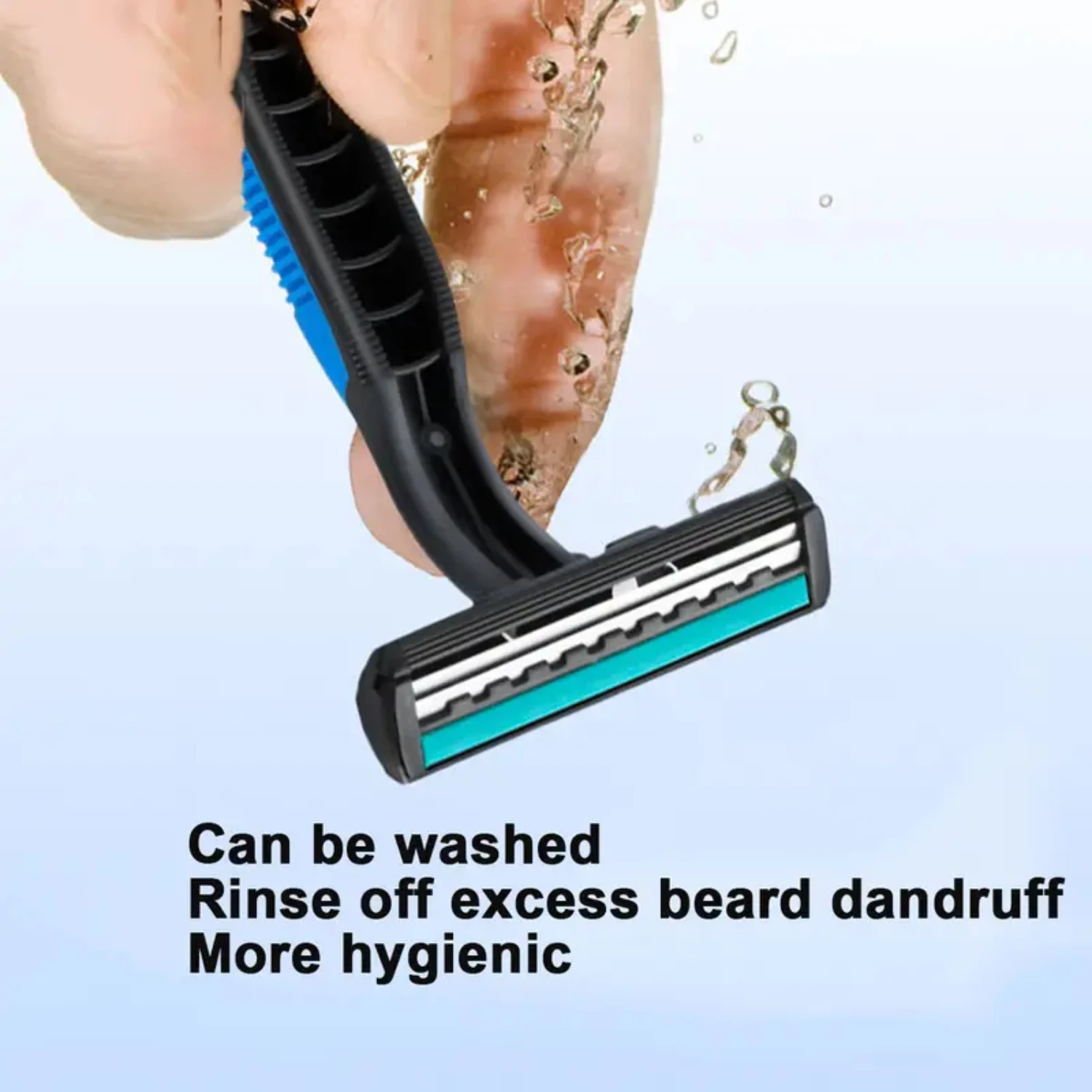 Массовые одноразовые бритвы с защитными крышками для ножей, удобные в индивидуальной упаковке, идеально подходят для отелей и переоборудования.