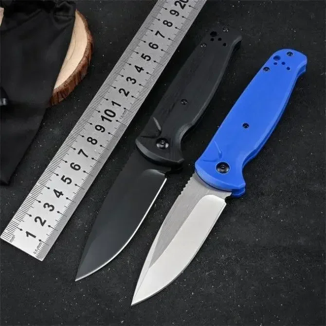 Butterfly BM4300 Pocket Knife Single Action 154CM Blade G10 Handle Tactical Rescue Hunting Camping EDC Survival Tool Knives