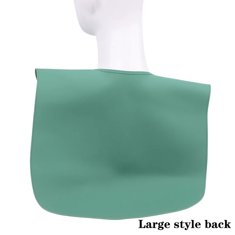 シリコンヘアカットカラー、染色ショール、理髪ケープ、ネックラップ、ガードヘアカット、ショルダーパッドスカーフ