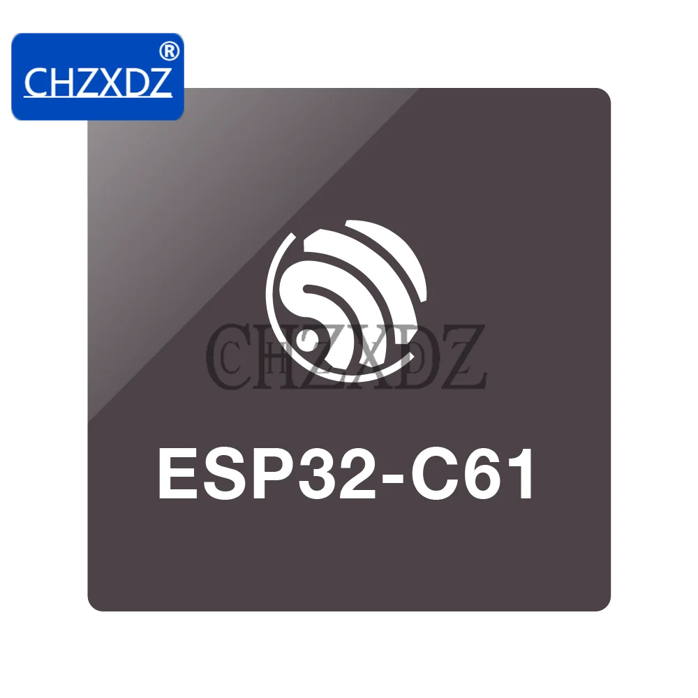 ESP32-C61 series SMD chip 32-bit RISC-V MCU & 2.4 GHz Wi-Fi 6 & Bluetooth 5 (LE)